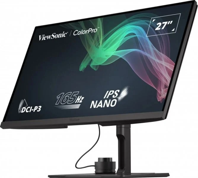 Viewsonic ColorPro VP2776 27" QHD 1440p 165Hz IPS Nano Color panel w/ Integrated Calibrator Pantone Validated Video Editing Monitor