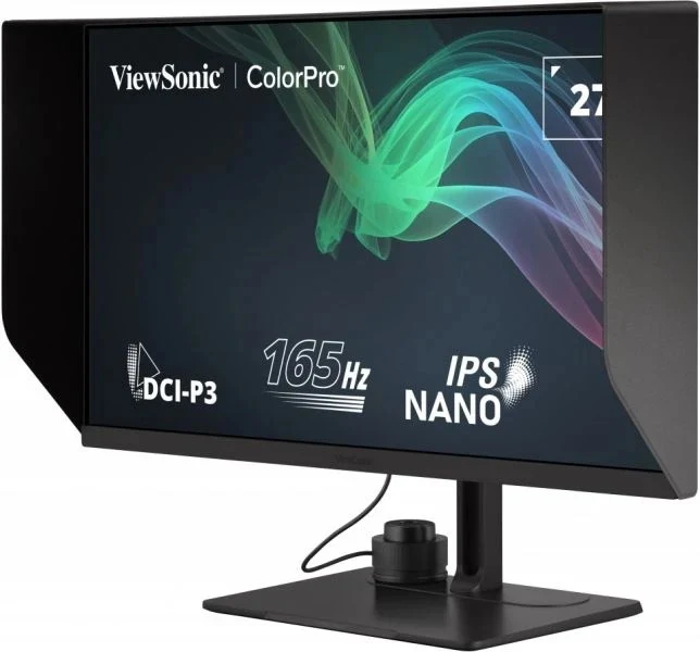 Viewsonic ColorPro VP2776 27" QHD 1440p 165Hz IPS Nano Color panel w/ Integrated Calibrator Pantone Validated Video Editing Monitor