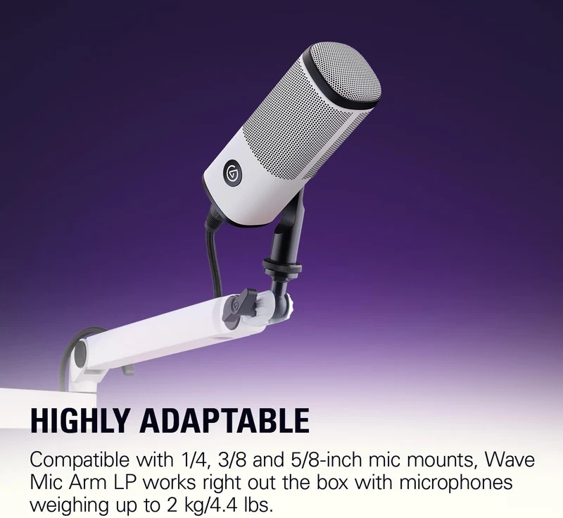 Elgato Wave Mic Arm LP (White)