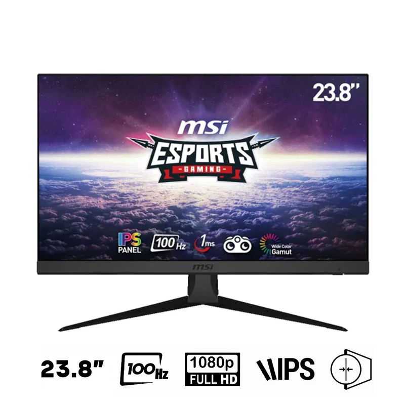 MSI G2412V 23.8" FHD IPS 100Hz 1ms Adaptive Sync eSports Gaming Monitor