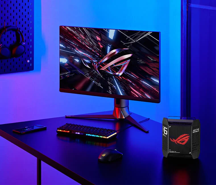 Asus ROG Rapture GT6 WiFi 6 Tri-Band Gaming Mesh System (2-Pack)