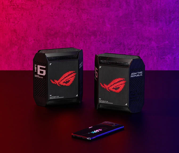 Asus ROG Rapture GT6 WiFi 6 Tri-Band Gaming Mesh System (2-Pack)