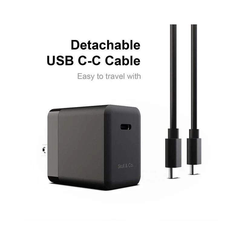 Skull & Co. Gan AC Adapter (2 Prongs Only) (Nsac)