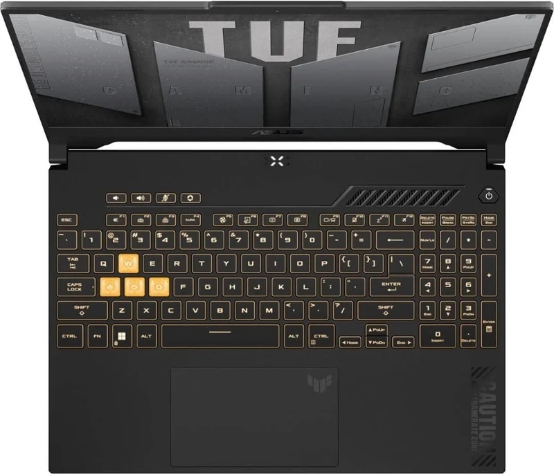 Asus TUF Gaming F15 FX507VU4-LP077W Gaming Laptop (Mecha Gray) | 15.6” FHD 144Hz (1920x1080) | i7-13700H | 8GB RAM | 512GB SSD | RTX 4050 | Windows 11 Home | TUF Gaming VP4700 Backpack