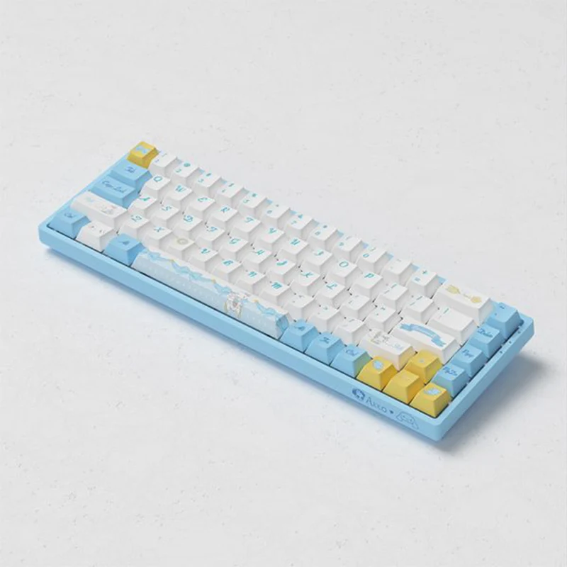 Akko Cinnamoroll 3068B Plus Multi-Modes RGB Hot-Swappable Mechanical Keyboard (Akko CS Jelly Pink)