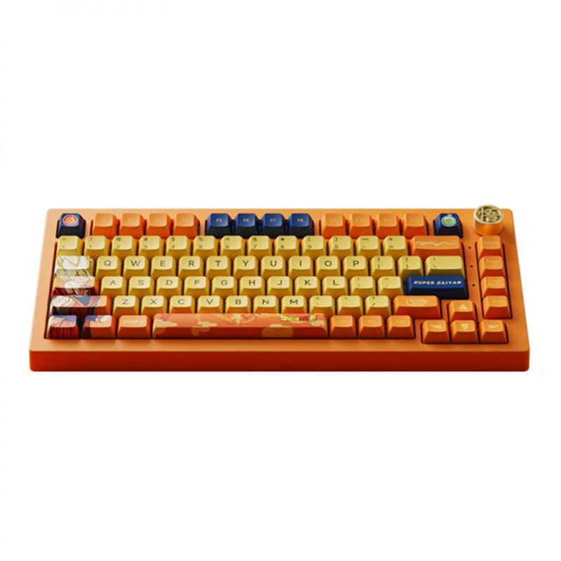 Akko Dragon Ball Super Goku 5075B Plus Multi-Modes RGB Hot-Swappable Mechanical Keyboard (Akko CS Crystal)