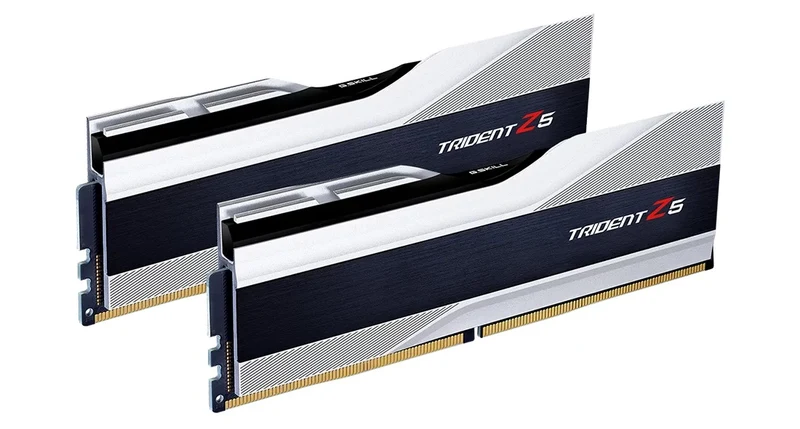 G.Skill Trident Z5 32GB (2X16GB) DDR5 Intel XMP 5600MHZ CL36-36-36-89 1.20V Desktop Memory (Silver) (F5-5600J3636C16GX2-TZ5S)