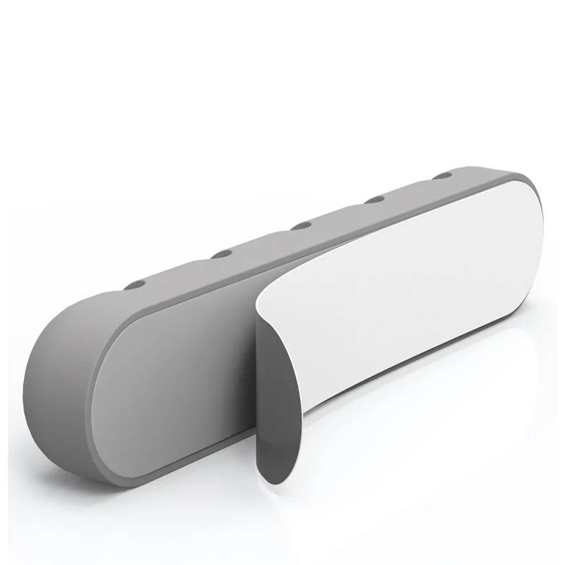 Orico CBS5 5-Slots Soft Silicone Self-Adhesive Desk Cable Manager (Grey)