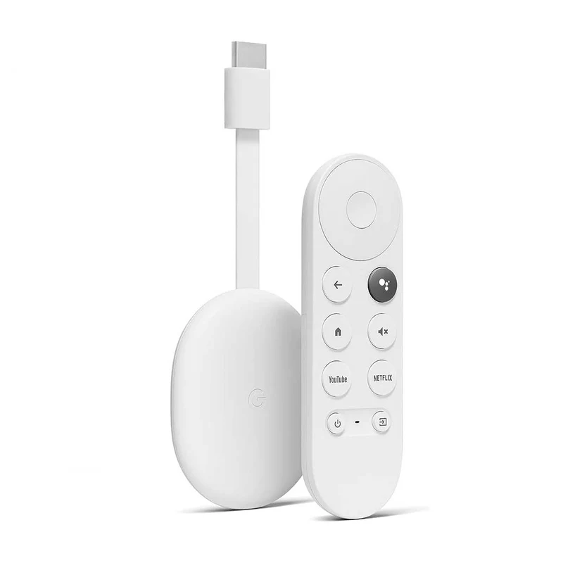Google Chromecast HD With Google TV (Snow)