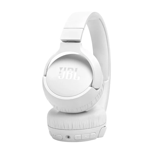 JBL Tune 670NC Adaptive Noise Cancelling Wireless On-Ear Headphones (White)
