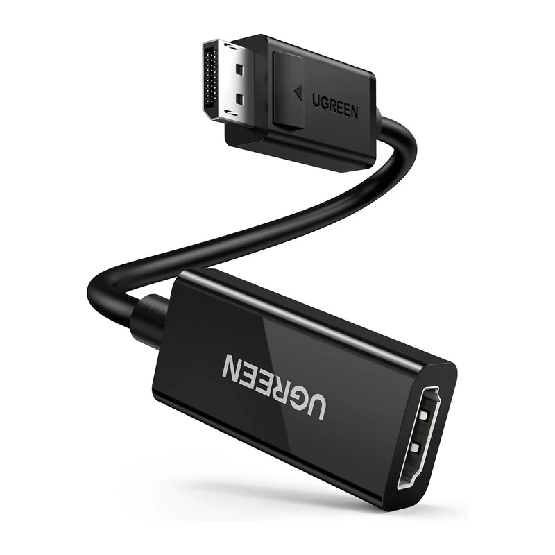 UGreen 4K DP Male To HDMI Female Converter (Black) (MM137/70694)