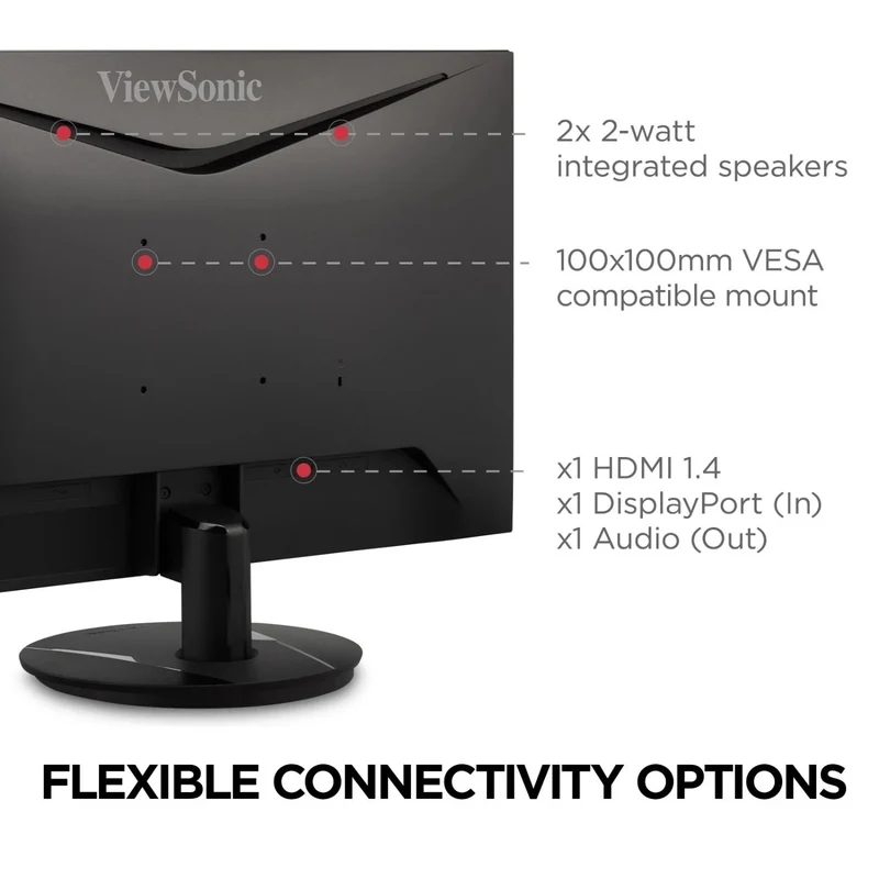 Viewsonic Omni VX2716 27" FHD IPS 100Hz 1ms AMD Freesync Gaming Monitor