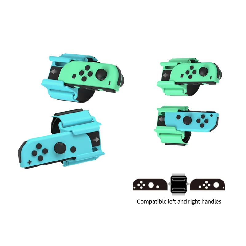 Dobe Wrist/ Leg Strap for Switch/ Switch OLED JoyPad (Includes 2 x Hand Straps & 2 x Leg StrapS TNS-2126B