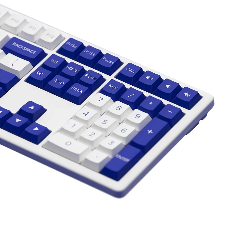 Akko MX108 Business Wireless Keyboard & Mouse Combo (Blue & White)