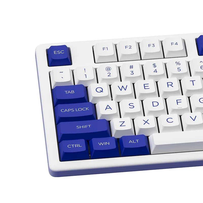 Akko MX108 Business Wireless Keyboard & Mouse Combo (Blue & White)