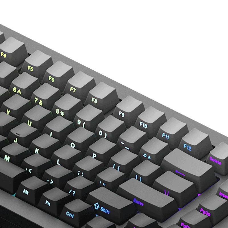 Monsgeek M1W Multi-Mode RGB Hot-Swappable Mechanical Keyboard (Akko V3 Piano Pro)