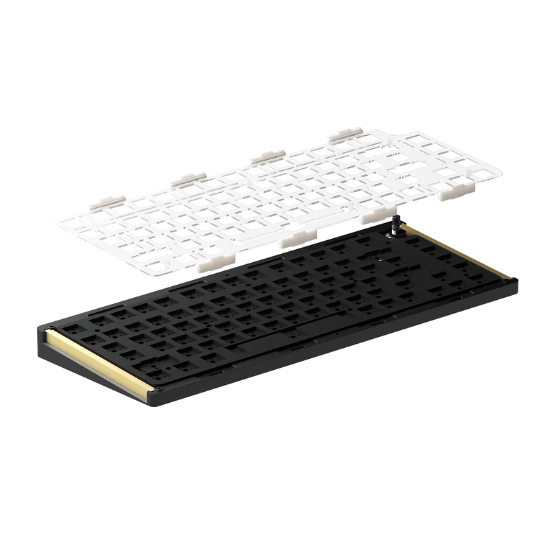 Monsgeek M1W Multi-Mode RGB Hot-Swappable Mechanical Keyboard (Akko V3 Piano Pro)