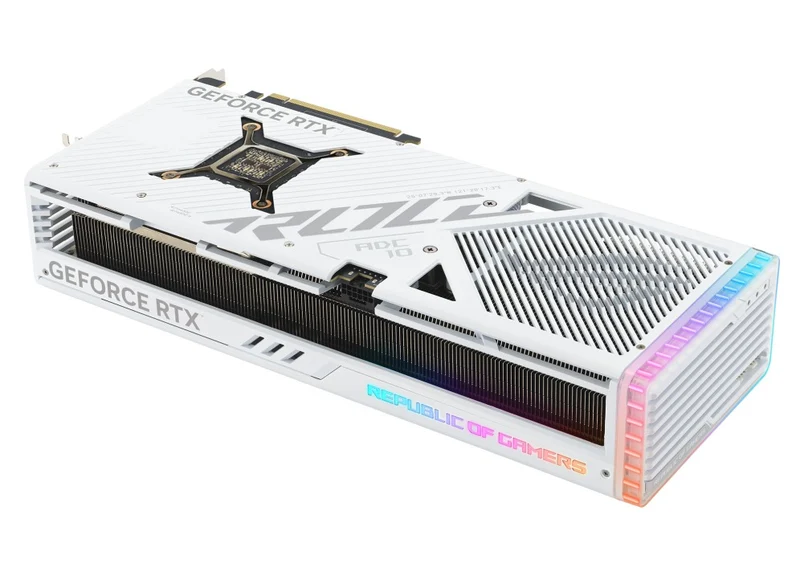 Asus ROG Strix GeForce RTX 4080 OC 16GB GDDR6X Gaming Graphics Card (White)