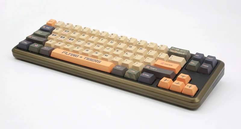 Ducky X Varmilo Miya Pro 68 Flying Tiger Wired Mechanical Keyboard (Cherry MX Brown) (A17A036A2A0A01A032)