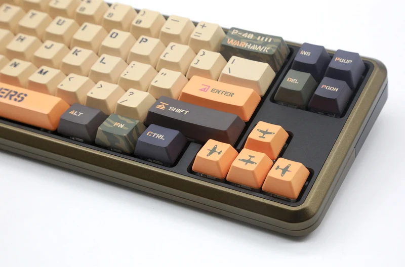 Ducky X Varmilo Miya Pro 68 Flying Tiger Wired Mechanical Keyboard (Cherry MX Brown) (A17A036A2A0A01A032)