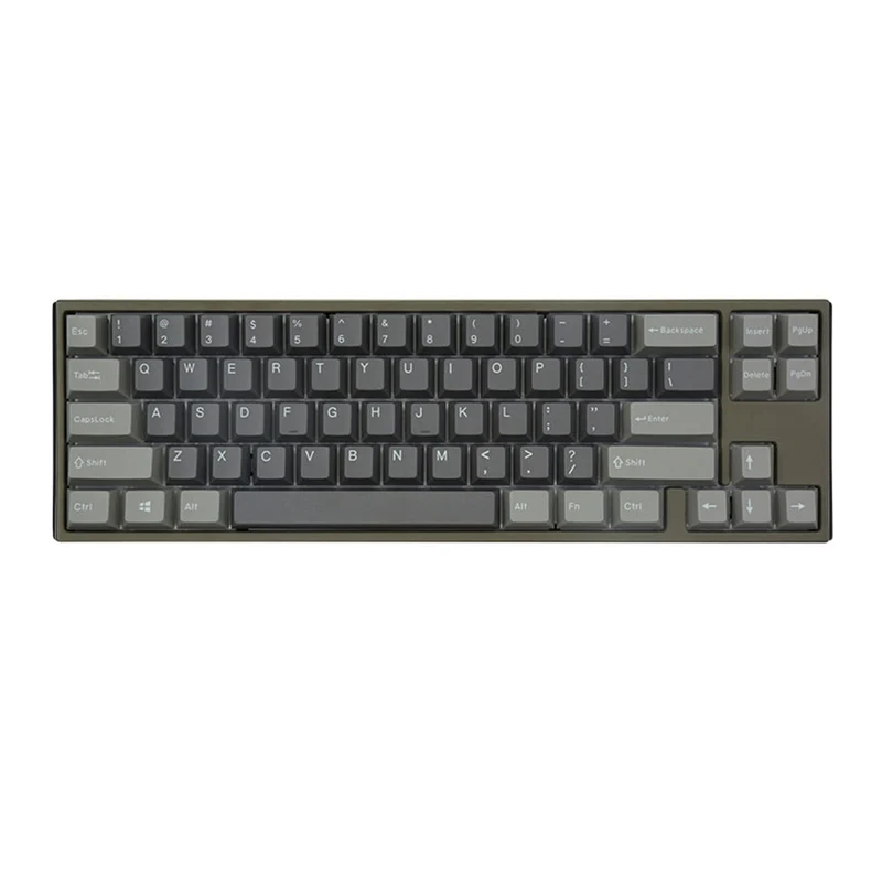 Ducky X Varmilo Miya Pro 68 Pyroxene Wired Mechanical Keyboard (Cherry MX Speed Silver) (A15A064A4A1A01A007)