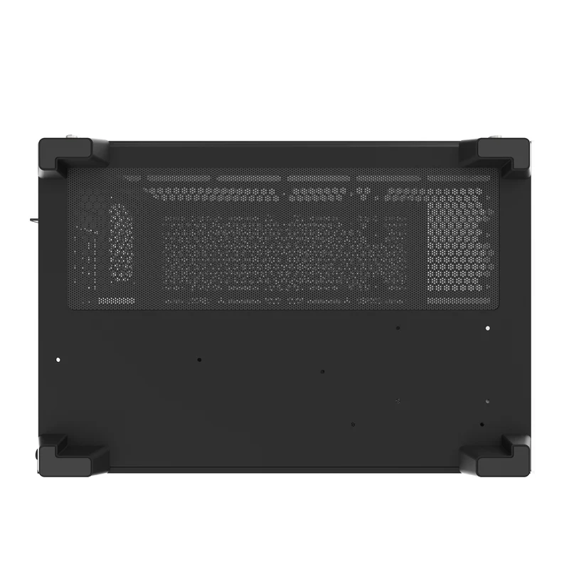 Darkflash C285P Tempered Glass Side Panel Dual Chamber ATX PC Case (Black)
