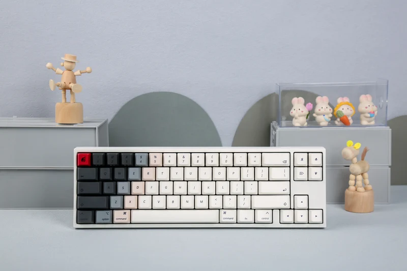 Ducky X Varmilo Miya Pro 68 Holy Flame Wired Mechanical Keyboard (Cherry MX Brown) (A15A071A2A1A01A056)