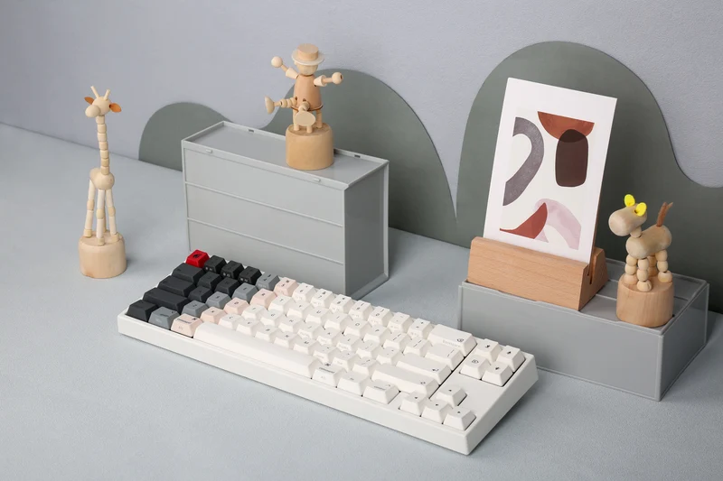 Ducky X Varmilo Miya Pro 68 Holy Flame Wired Mechanical Keyboard (Cherry MX Brown) (A15A071A2A1A01A056)