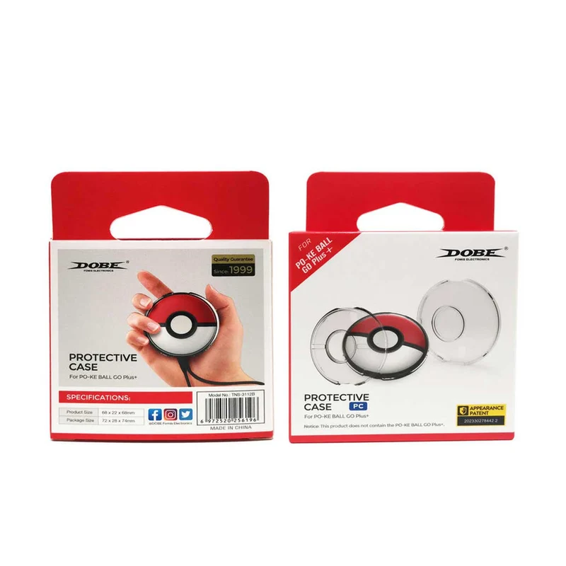 Dobe Crystal Protective Case For Pokemon Go Plus+ TNS-3112B