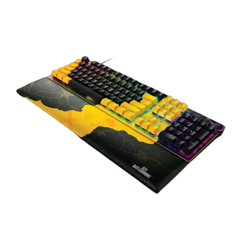 Razer Huntsman V2 Optical Gaming Keyboard (PUBG Battlegrounds Edition) (Linear Optical Red Switch)