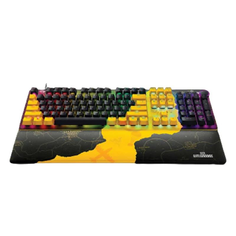 Razer Huntsman V2 Optical Gaming Keyboard (PUBG Battlegrounds Edition) (Linear Optical Red Switch)