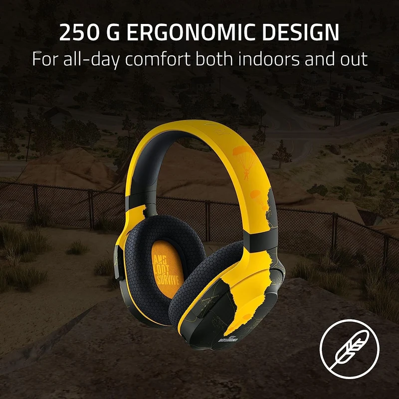Razer Barracuda X (2022) Wireless Multi-Platform Gaming & Mobile Headset (PUBG Battlegrounds Edition)
