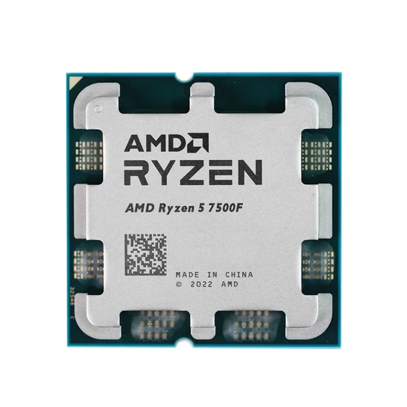AMD Ryzen 5 7500F 6 Cores 12 Threads 3.9GHz 65W AM5 CPU With Fan