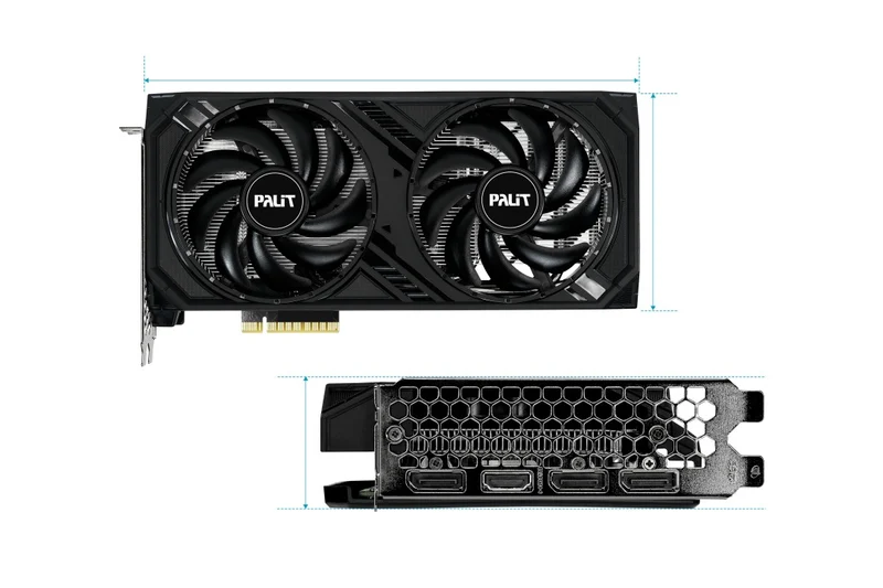 Palit GeForce RTX 4060 Dual 8GB GDDR6 Graphics Card