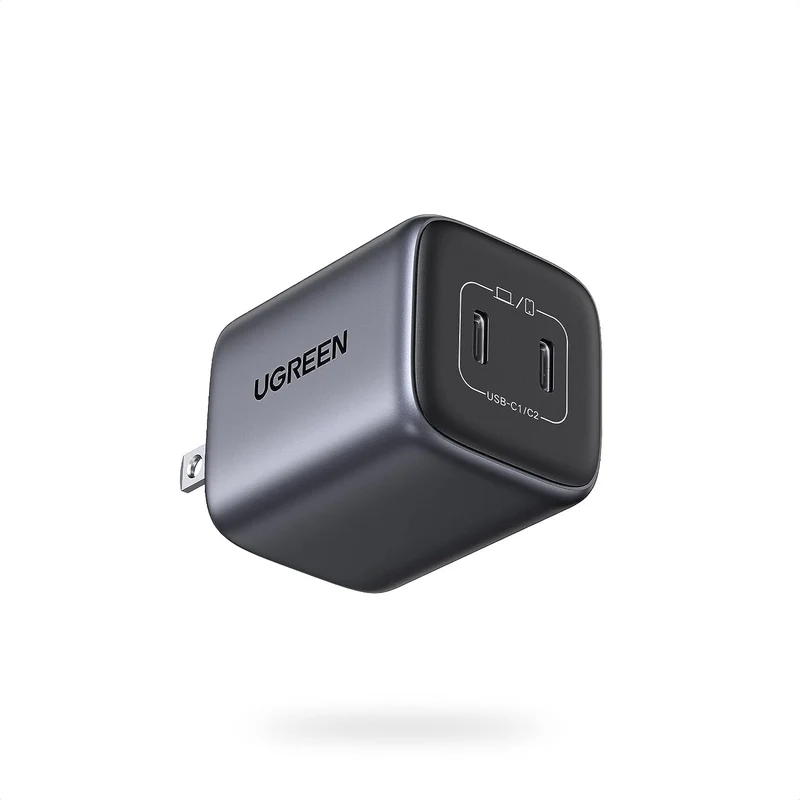 UGreen Nexode 45w Dual USB-C PD3.0 GAN Fast Charger (Space Grey) (CD294/90572)