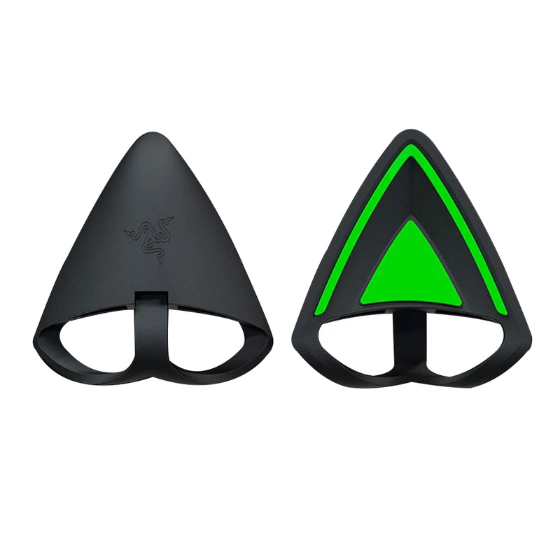 Razer Kitty Ears V2 Universal Fit Clip-On Kitty Ears For Headsets (Black)
