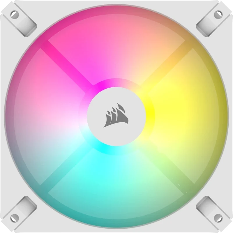 Corsair iCUE AR120 Digital RGB 120mm PWM Fan (White) (Single Pack)