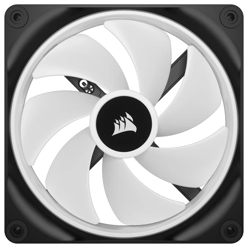 Corsair iCUE Link QX140 RGB 140mm PWM PC Fans Starter Kit With iCUE Link System Hub (Black) (Twin Pack)