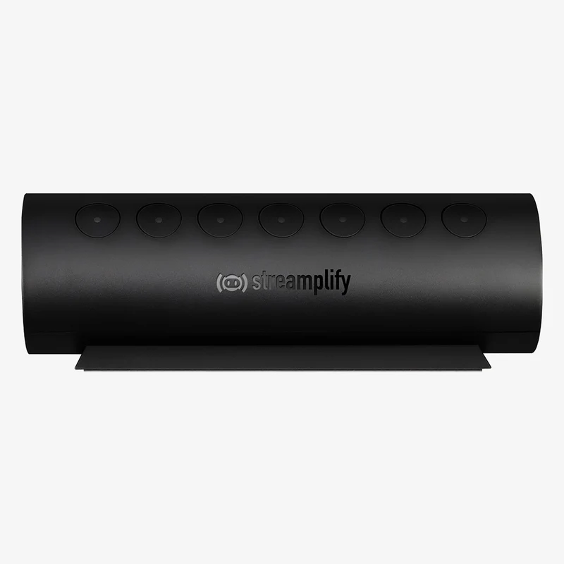 Streamplify Hub CTRL 7 7-Port RGB 3.0 USB Hub (Black)