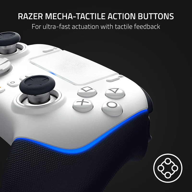 Razer Wolverine V2 Pro Wireless Gaming Controller for PS5 & PC (White)
