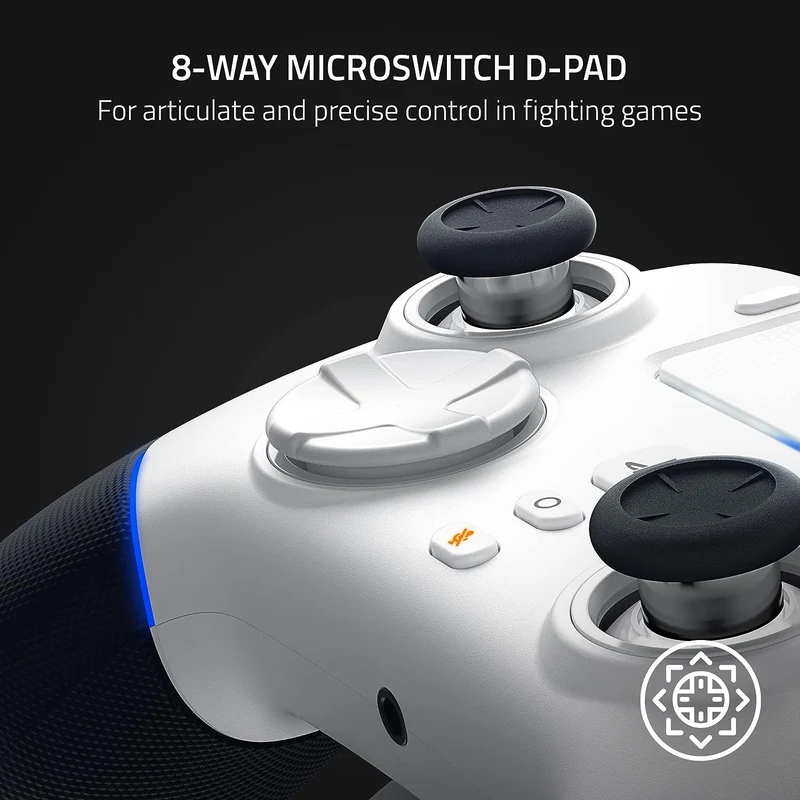 Razer Wolverine V2 Pro Wireless Gaming Controller for PS5 & PC (White)