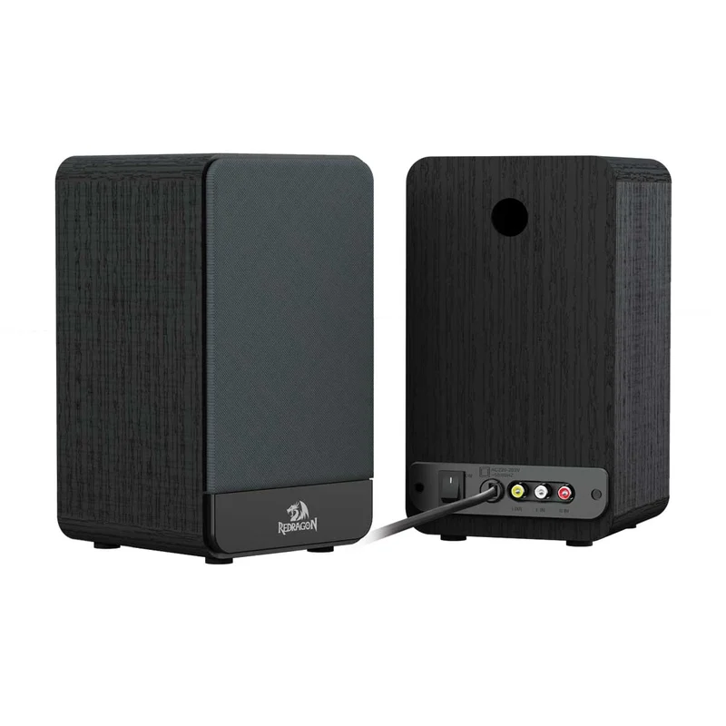 Redragon Mouthpiece 2.0 High-Level Bookshelf Speaker (Black) (GS813)