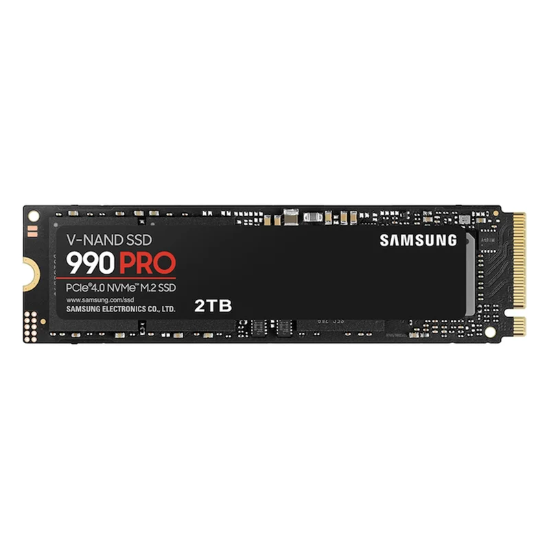 Samsung 990 Pro 2TB PCIE 4.0 NVME M.2 SSD (MZ-V9P2T0BW)