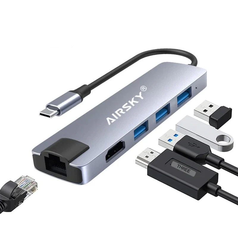 Airsky USB-C Docking Station For Laptop (HC-13M)