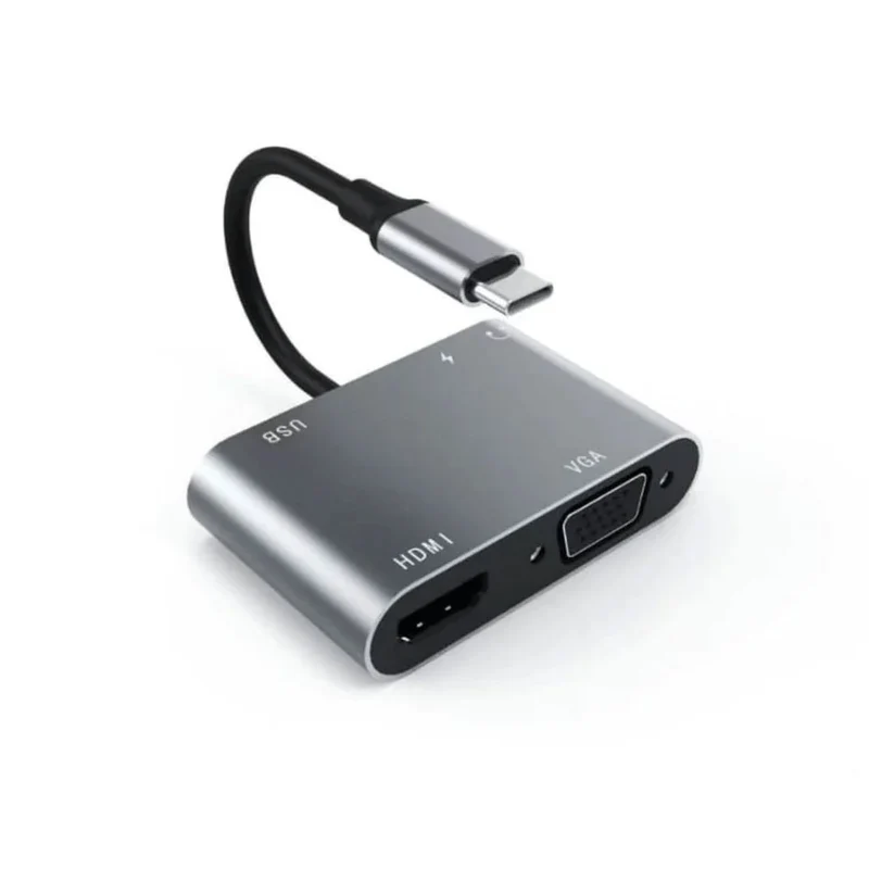 Airsky USB-C To HDTV To Hub Adapter 5 In 1 (HC-11)