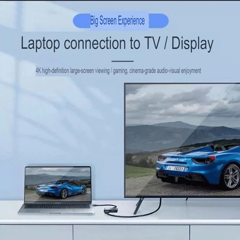 Airsky USB-C To HDTV To Hub Adapter 5 In 1 (HC-11)