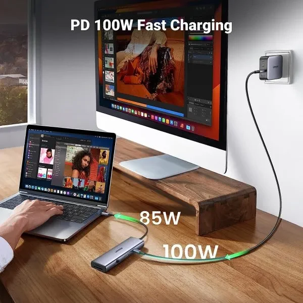 UGreen USB-C 9-In-1 Multifunction Adapter (CM498/15375)