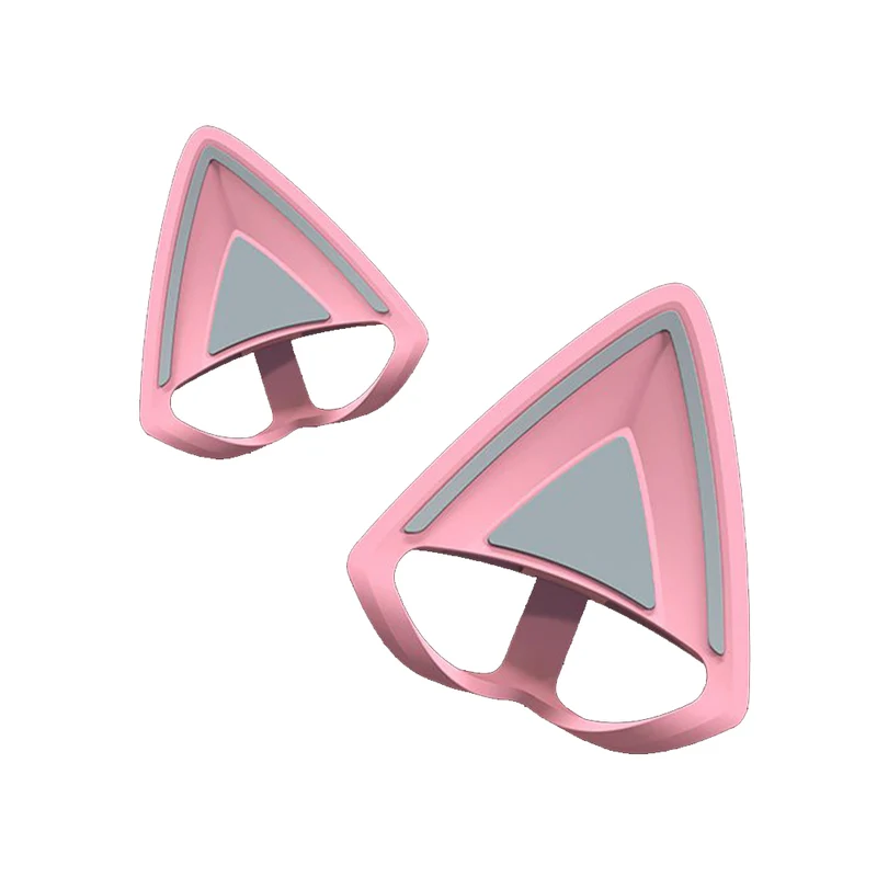 Razer Kitty Ears V2 Universal Fit Clip-On Kitty Ears For Headsets (Quartz)