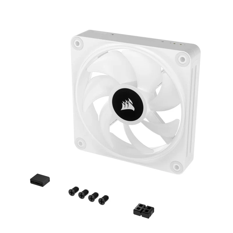 Corsair iCUE Link QX120 RGB 120mm PWM PC Fan Expansion Kit (White) (Single Pack)