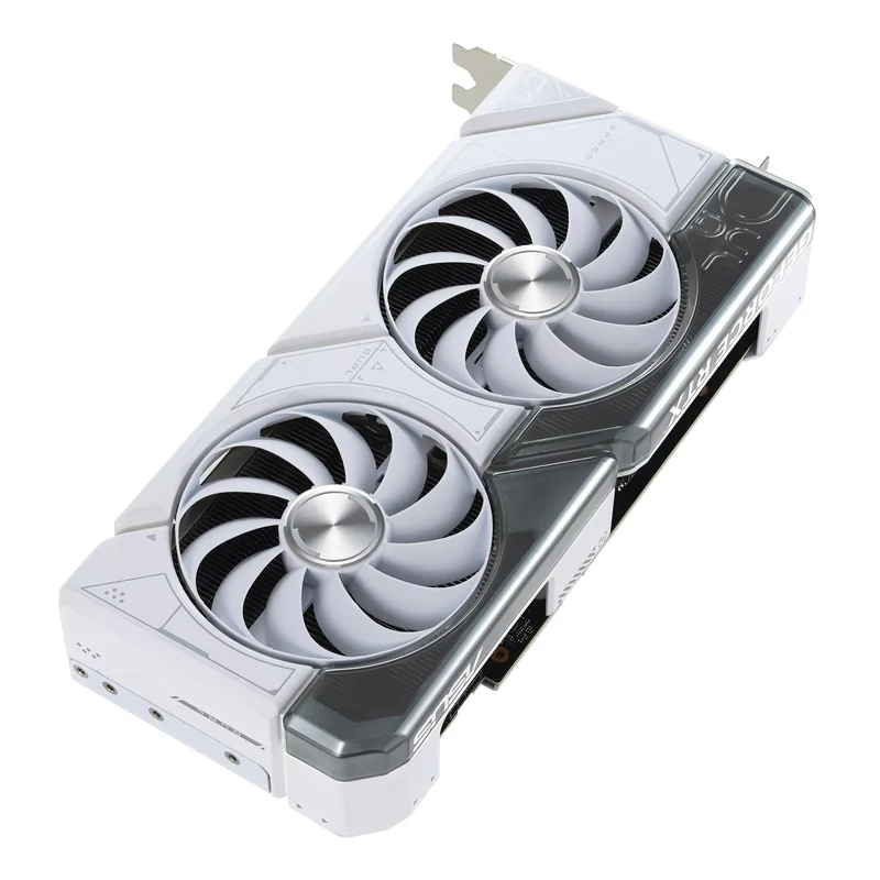 Asus Dual Geforce RTX 4070 OC 12GB GDDR6X Graphics Card (White)